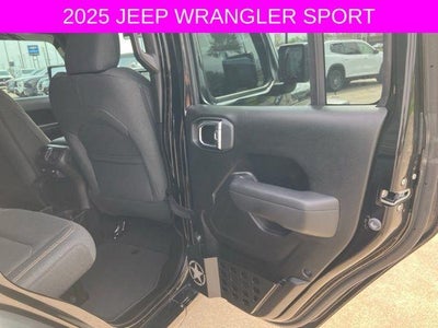 2025 Jeep Wrangler Sport 4 Door 4x4