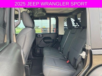 2025 Jeep Wrangler Sport 4 Door 4x4