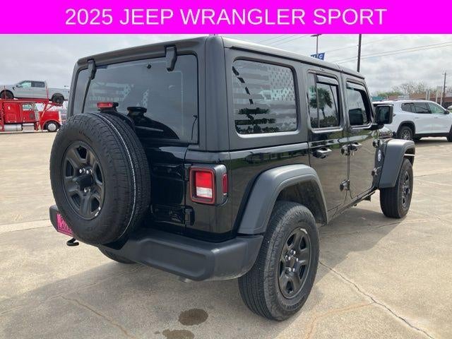 2025 Jeep Wrangler Sport 4 Door 4x4