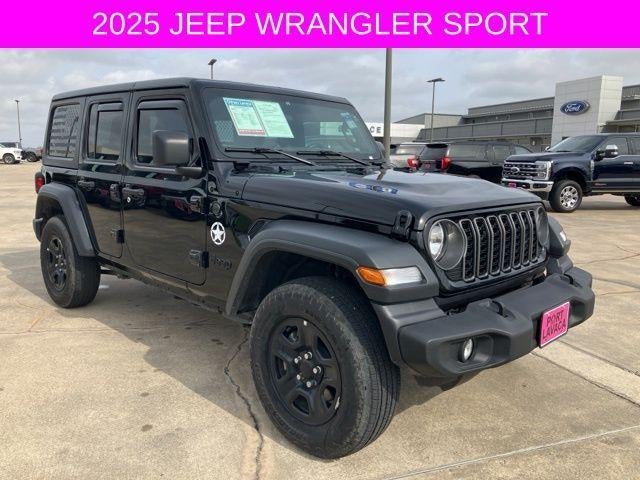2025 Jeep Wrangler Sport 4 Door 4x4