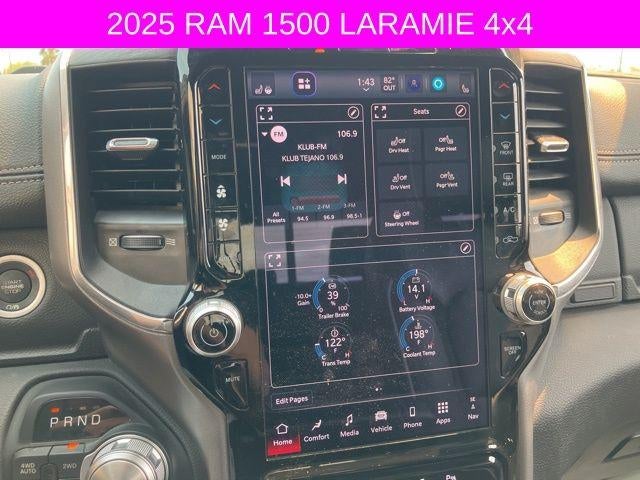 2025 RAM 1500 Laramie 4x4 Crew Cab 5'7" Box