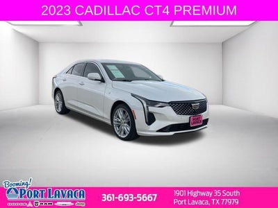 2023 Cadillac CT4 4dr Sdn Premium Luxury