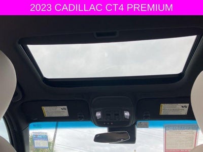 2023 Cadillac CT4 4dr Sdn Premium Luxury