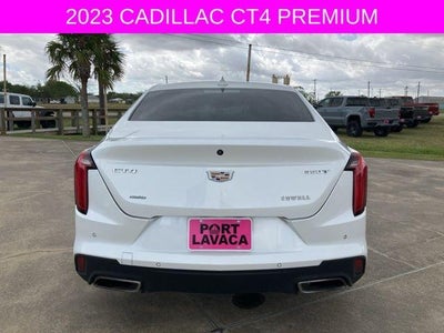 2023 Cadillac CT4 4dr Sdn Premium Luxury