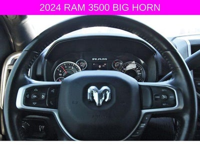2024 RAM 3500 Big Horn 4x4 Crew Cab 8' Box