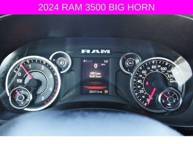 2024 RAM 3500 Big Horn 4x4 Crew Cab 8' Box