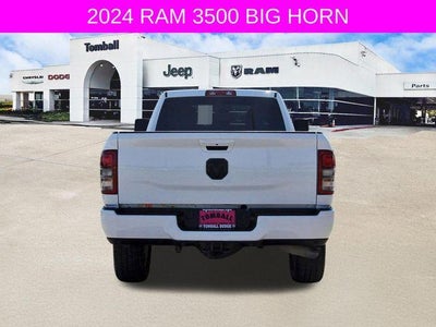 2024 RAM 3500 Big Horn 4x4 Crew Cab 8' Box