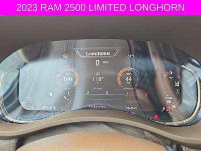 2023 RAM 2500 Longhorn 4x4 Crew Cab 6'4" Box