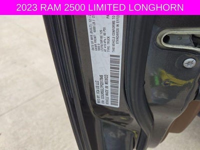 2023 RAM 2500 Longhorn 4x4 Crew Cab 6'4" Box