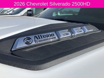 2026 Chevrolet Silverado 2500 HD WT