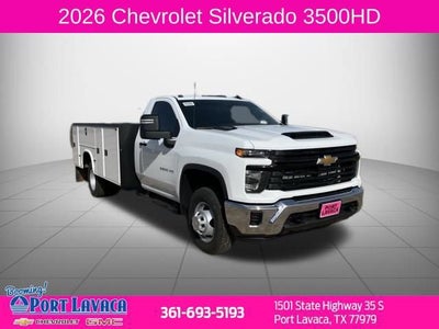 2026 Chevrolet Silverado 3500 HD Chassis Cab Work Truck