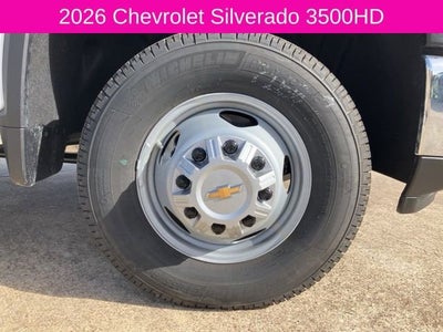 2026 Chevrolet Silverado 3500 HD Chassis Cab Work Truck