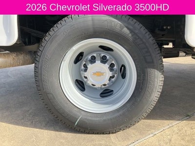 2026 Chevrolet Silverado 3500 HD Chassis Cab Work Truck