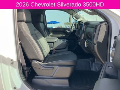 2026 Chevrolet Silverado 3500 HD Chassis Cab Work Truck