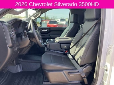 2026 Chevrolet Silverado 3500 HD Chassis Cab Work Truck