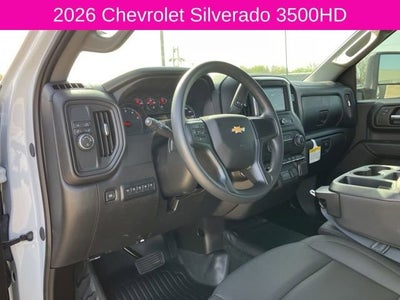 2026 Chevrolet Silverado 3500 HD Chassis Cab Work Truck