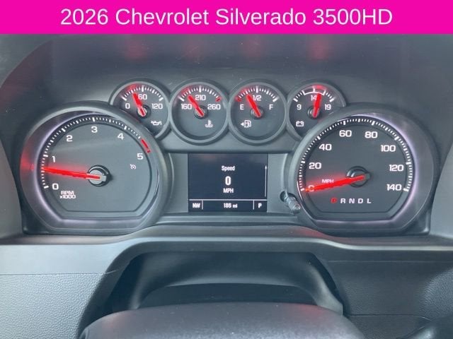 2026 Chevrolet Silverado 3500 HD Chassis Cab Work Truck