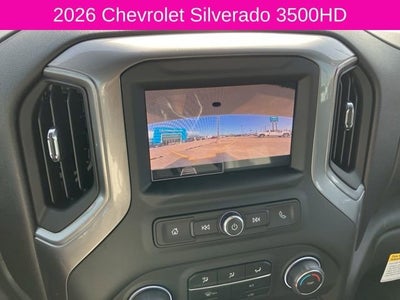 2026 Chevrolet Silverado 3500 HD Chassis Cab Work Truck