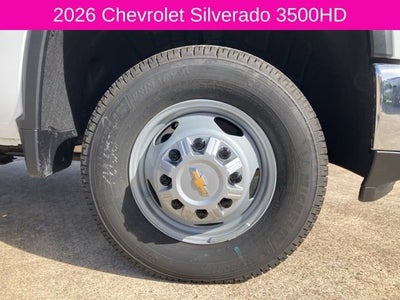 2026 Chevrolet Silverado 3500 HD Chassis Cab Work Truck