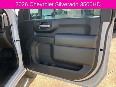 2026 Chevrolet Silverado 3500 HD Chassis Cab Work Truck