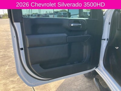 2026 Chevrolet Silverado 3500 HD Chassis Cab Work Truck