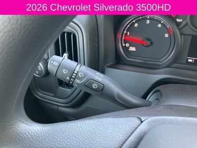 2026 Chevrolet Silverado 3500 HD Chassis Cab Work Truck