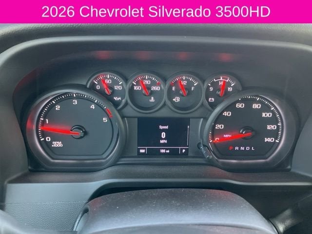 2026 Chevrolet Silverado 3500 HD Chassis Cab Work Truck