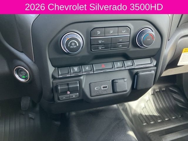 2026 Chevrolet Silverado 3500 HD Chassis Cab Work Truck