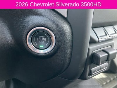 2026 Chevrolet Silverado 3500 HD Chassis Cab Work Truck