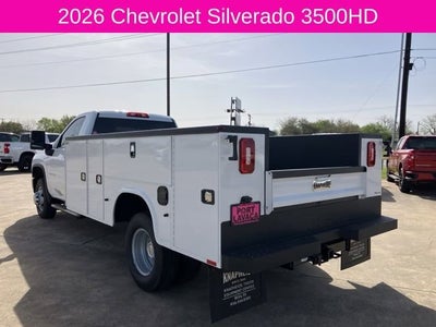 2026 Chevrolet Silverado 3500 HD Chassis Cab Work Truck