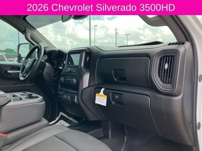 2026 Chevrolet Silverado 3500 HD Chassis Cab Work Truck