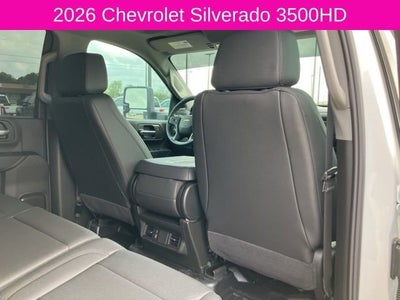 2026 Chevrolet Silverado 3500 HD Chassis Cab Work Truck