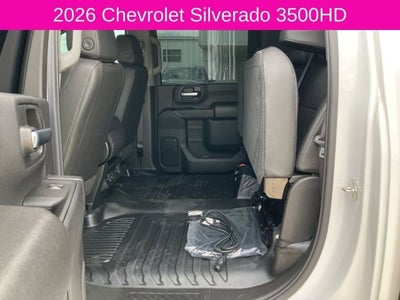 2026 Chevrolet Silverado 3500 HD Chassis Cab Work Truck