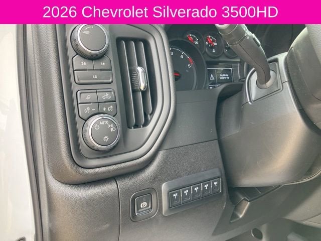 2026 Chevrolet Silverado 3500 HD Chassis Cab Work Truck