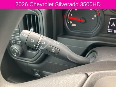 2026 Chevrolet Silverado 3500 HD Chassis Cab Work Truck