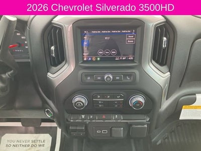 2026 Chevrolet Silverado 3500 HD Chassis Cab Work Truck