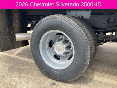 2026 Chevrolet Silverado 3500 HD Chassis Cab Work Truck