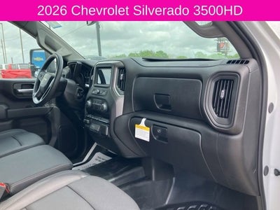 2026 Chevrolet Silverado 3500 HD Chassis Cab Work Truck