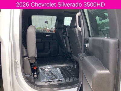 2026 Chevrolet Silverado 3500 HD Chassis Cab Work Truck