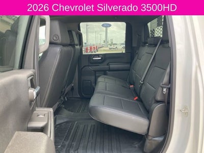 2026 Chevrolet Silverado 3500 HD Chassis Cab Work Truck