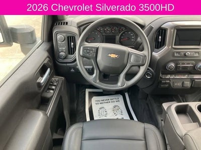 2026 Chevrolet Silverado 3500 HD Chassis Cab Work Truck