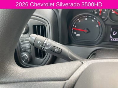 2026 Chevrolet Silverado 3500 HD Chassis Cab Work Truck
