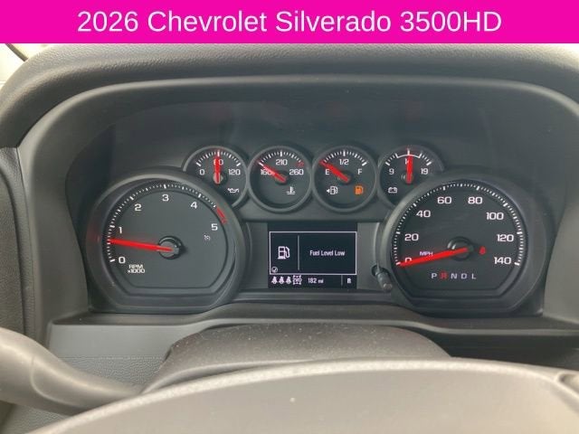 2026 Chevrolet Silverado 3500 HD Chassis Cab Work Truck