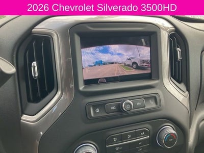 2026 Chevrolet Silverado 3500 HD Chassis Cab Work Truck