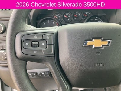 2026 Chevrolet Silverado 3500 HD Chassis Cab Work Truck
