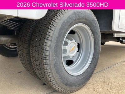 2026 Chevrolet Silverado 3500 HD Chassis Cab Work Truck
