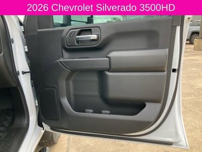 2026 Chevrolet Silverado 3500 HD Chassis Cab Work Truck