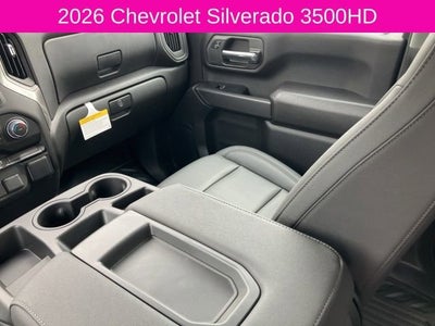 2026 Chevrolet Silverado 3500 HD Chassis Cab Work Truck