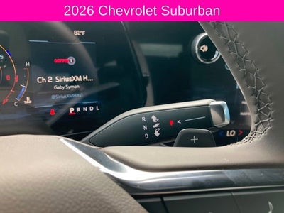 2026 Chevrolet Suburban LT