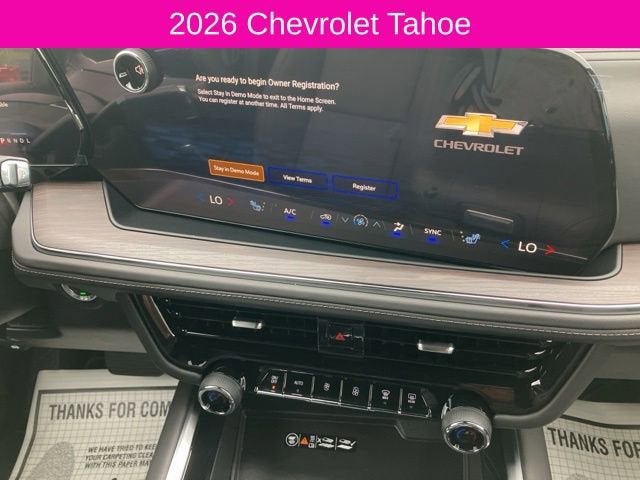 2026 Chevrolet Tahoe LT